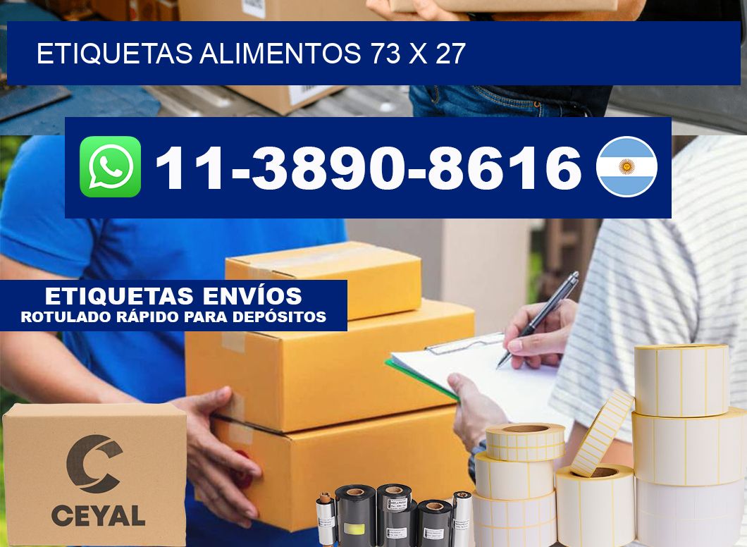 etiquetas alimentos 73 x 27