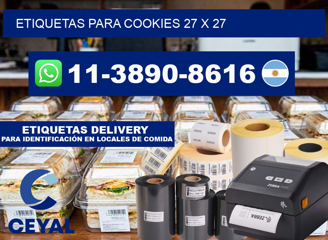 etiquetas para Cookies 27 x 27