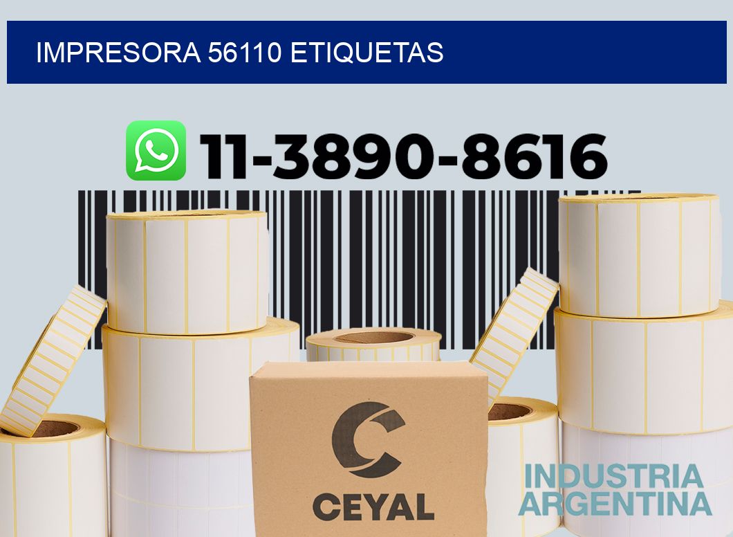 impresora 56110 etiquetas