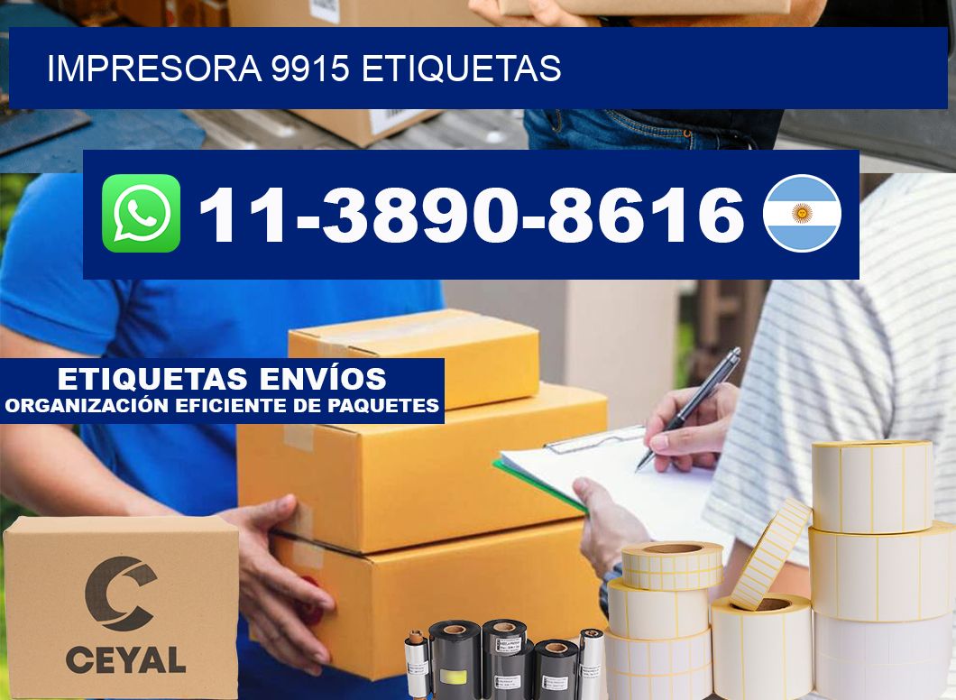 impresora 9915 etiquetas