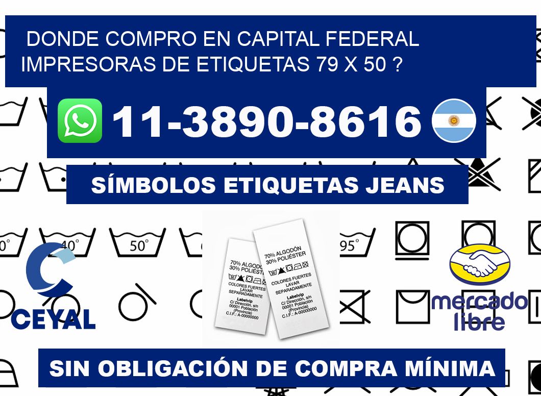 donde compro en capital federal impresoras de etiquetas 79 x 50 ?