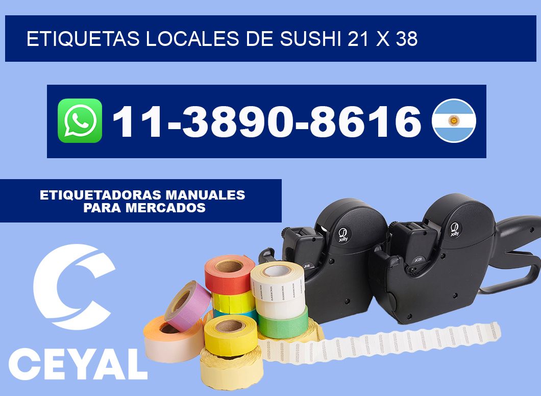 etiquetas locales de sushi 21 x 38