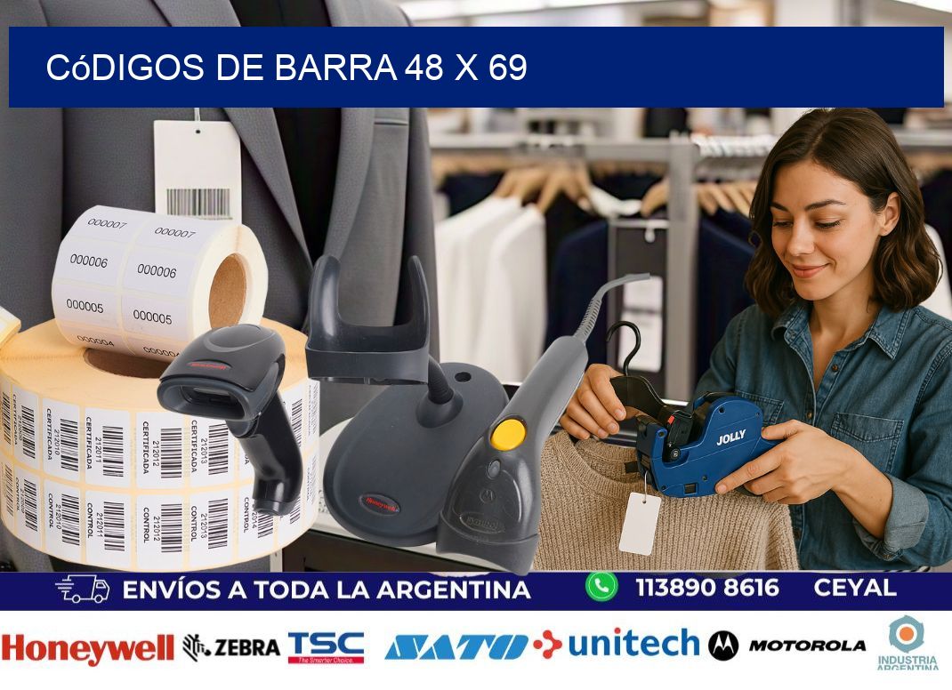 códigos de barra 48 x 69