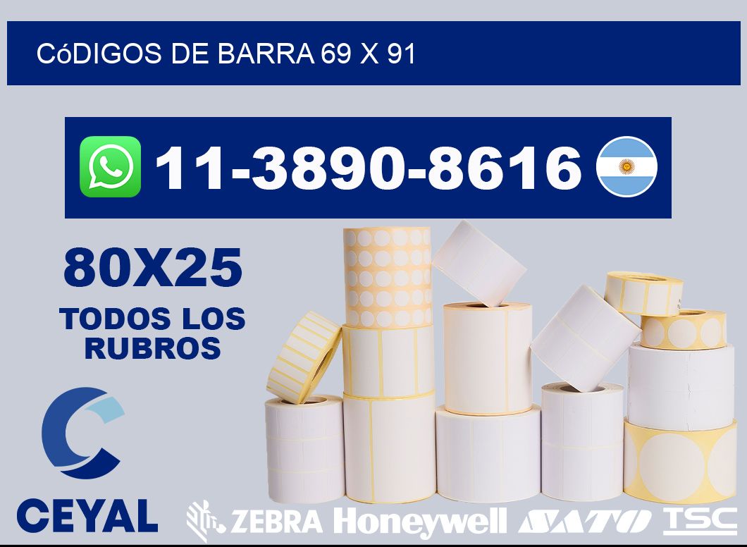 códigos de barra 69 x 91