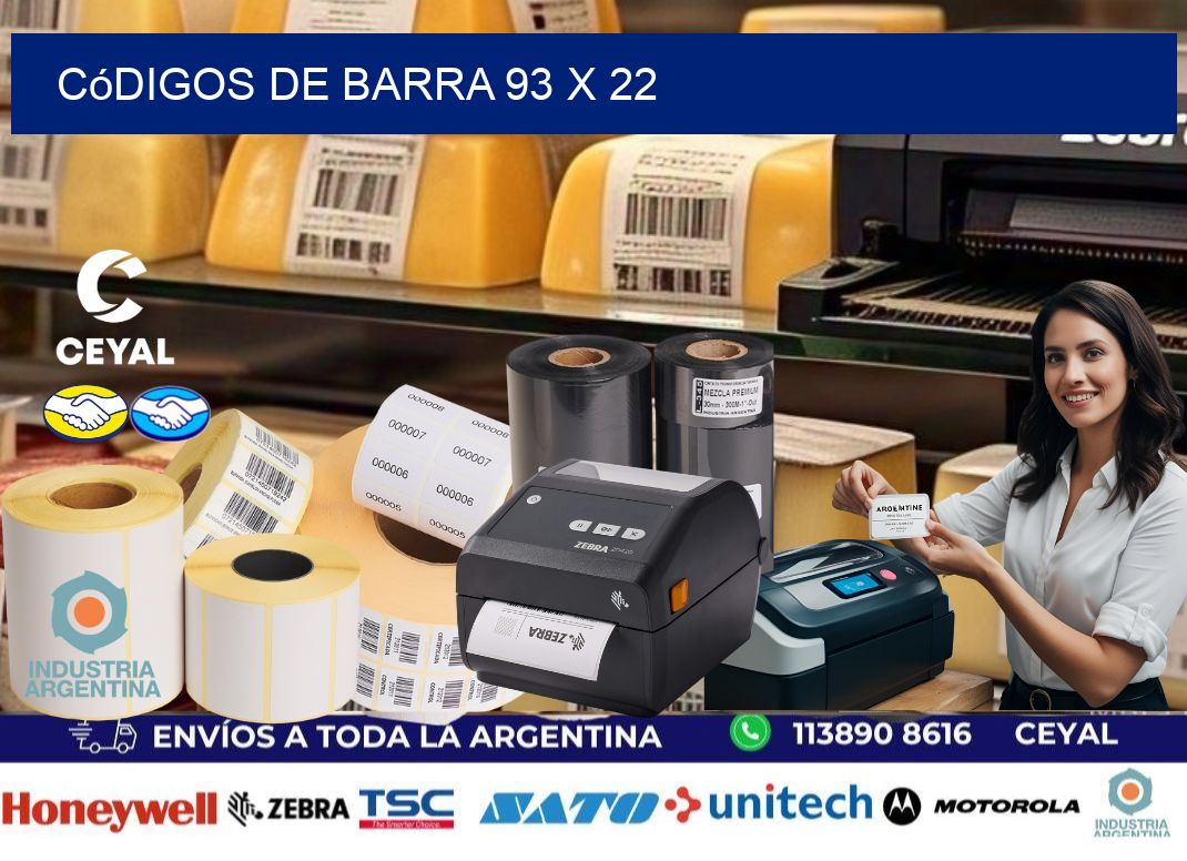 códigos de barra 93 x 22