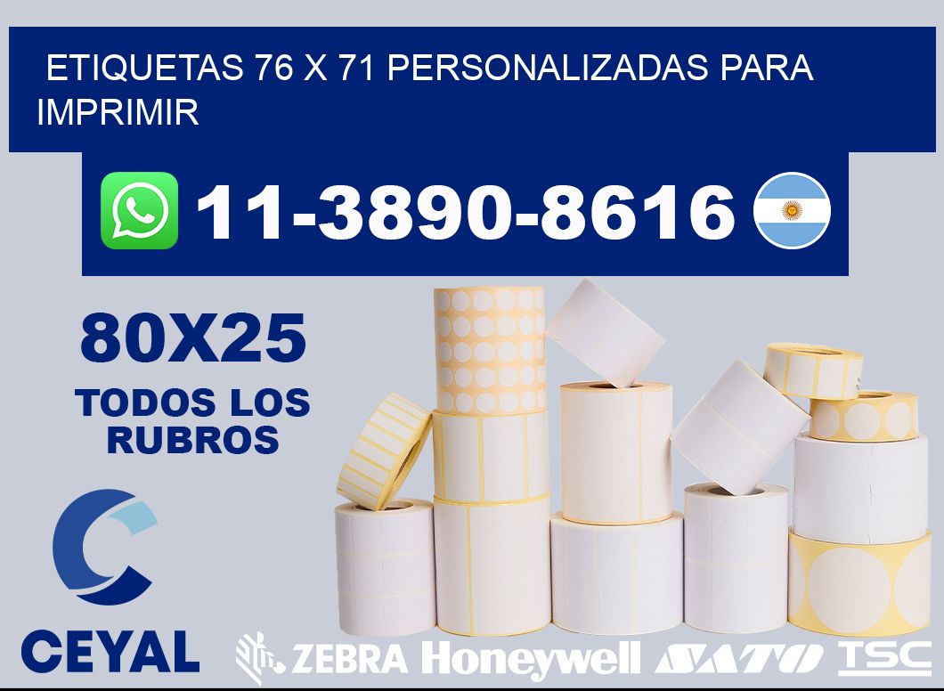 etiquetas 76 x 71 personalizadas para imprimir